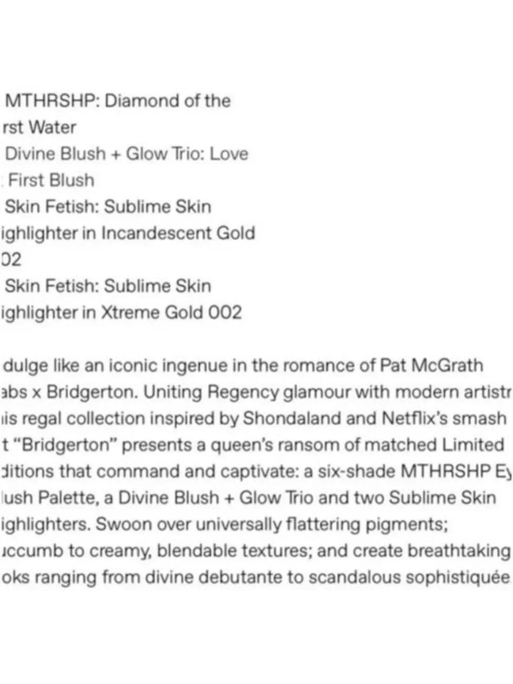Pat McGrath final sale